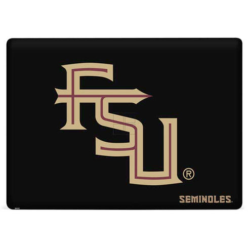 Florida State FSU Seminoles Black Surface Laptop 3 13.5in Skin