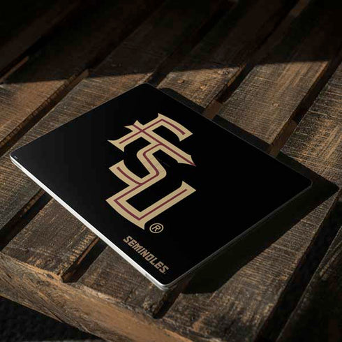 Florida State FSU Seminoles Black Surface Laptop 3 13.5in Skin