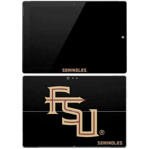 FSU Seminoles Black Surface Pro 3 Skin