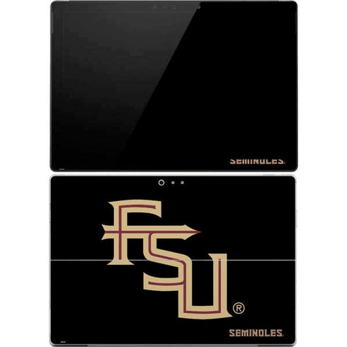 FSU Seminoles Black Surface Pro 4 Skin