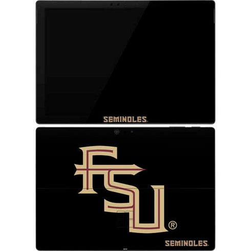 FSU Seminoles Black Surface Pro 7 Skin