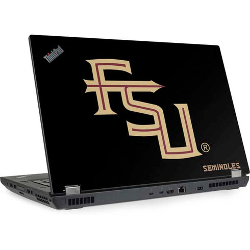 Florida State FSU Seminoles Black Lenovo ThinkPad Skin