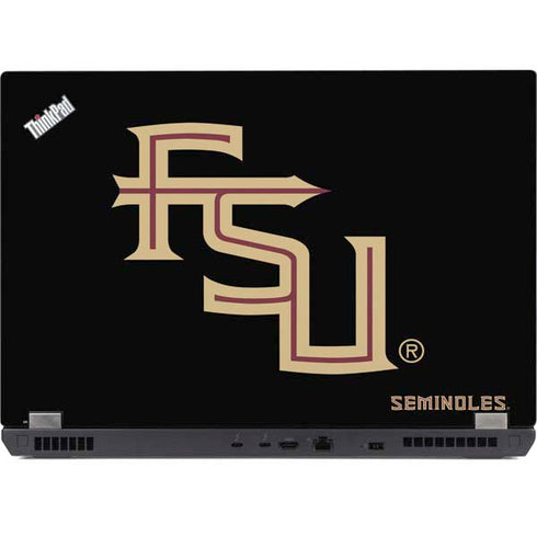 Florida State FSU Seminoles Black Lenovo ThinkPad Skin