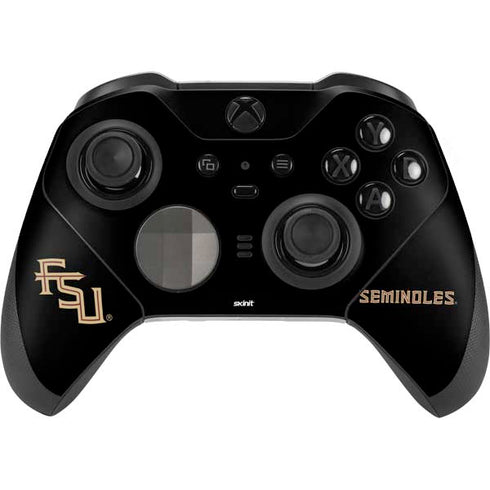 FSU Seminoles Black Xbox Elite Wireless Controller Series 2 Skin