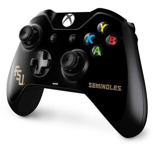 FSU Seminoles Black Xbox One Controller Skin