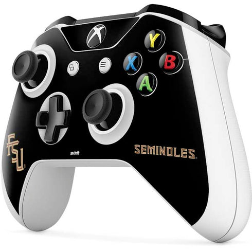 FSU Seminoles Black Xbox One S Controller Skin