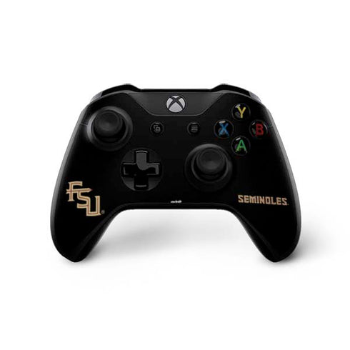 FSU Seminoles Black Xbox One X Controller Skin