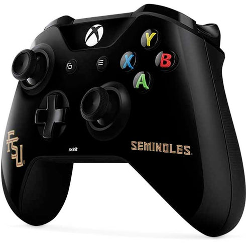FSU Seminoles Black Xbox One X Controller Skin