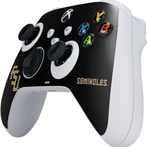 Florida State FSU Seminoles Black Xbox Series S Controller Skin