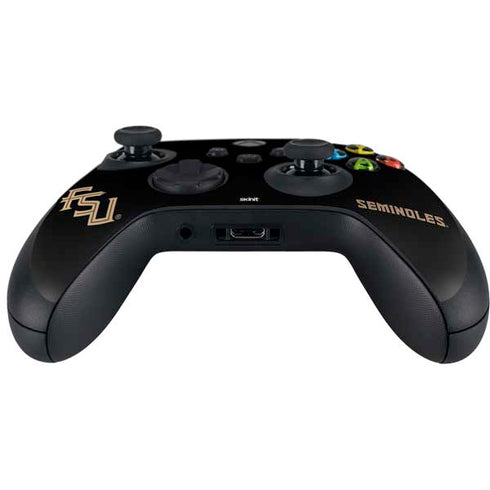 Florida State FSU Seminoles Black Xbox Series X Controller Skin