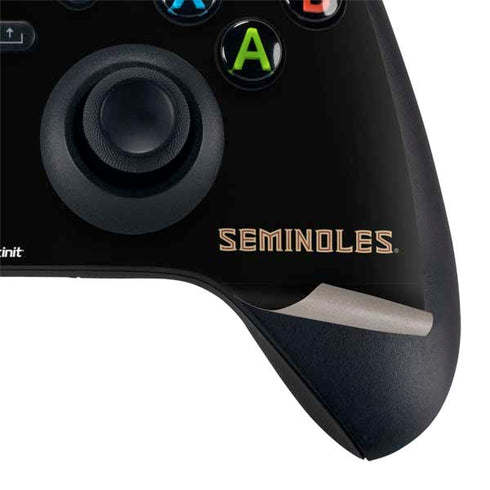 Florida State FSU Seminoles Black Xbox Series X Controller Skin