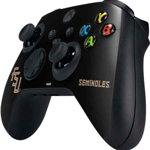 Florida State FSU Seminoles Black Xbox Series X Controller Skin