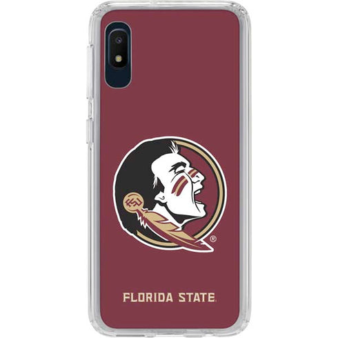 FSU Seminoles Galaxy A10e Clear Case