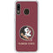 FSU Seminoles Galaxy A20 Clear Case