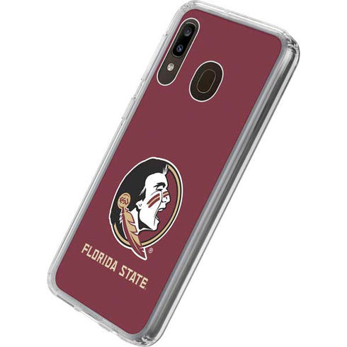 FSU Seminoles Galaxy A20 Clear Case