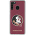 Florida State FSU Seminoles Galaxy A21 Clear Case