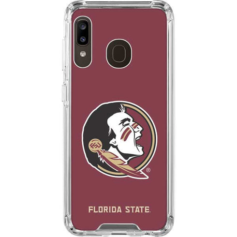 Florida State FSU Seminoles Galaxy A30 Clear Case