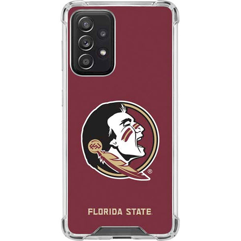 Florida State FSU Seminoles Galaxy A52 5G Clear Case