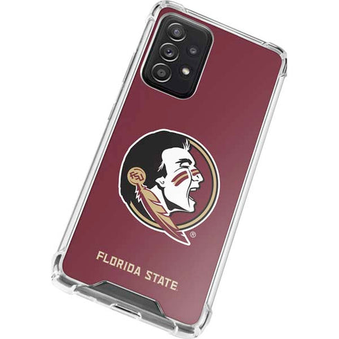 Florida State FSU Seminoles Galaxy A52 5G Clear Case