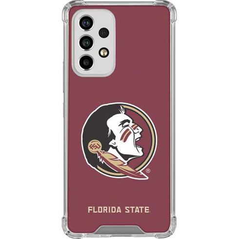 Florida State FSU Seminoles Galaxy A53 5G Clear Case
