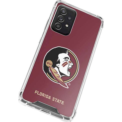 Florida State FSU Seminoles Galaxy A72 5G Clear Case