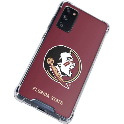 Florida State FSU Seminoles Galaxy S20 FE Clear Case