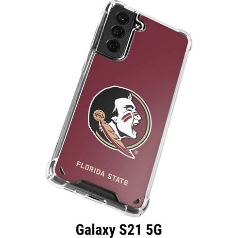 Florida State FSU Seminoles Galaxy S21 5G Clear Case