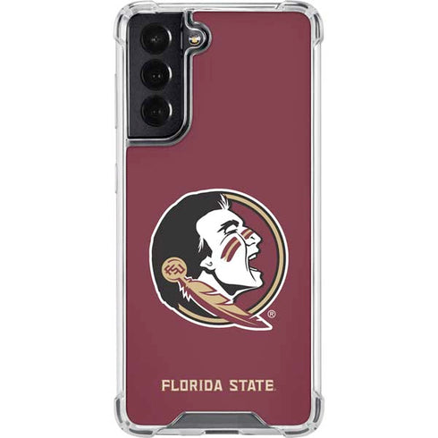 Florida State FSU Seminoles Galaxy S22 Clear Case