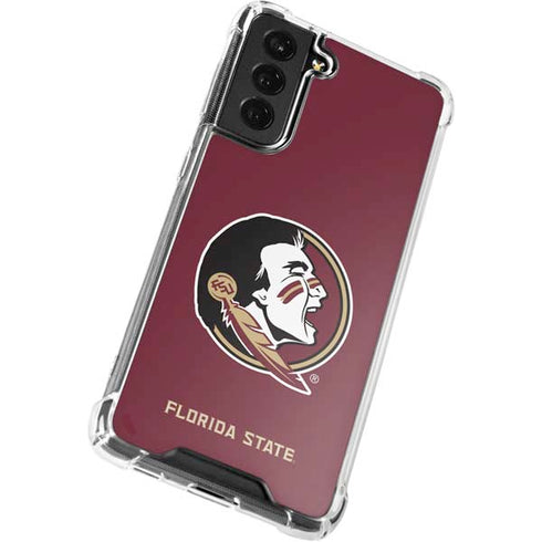 Florida State FSU Seminoles Galaxy S22 Plus Clear Case