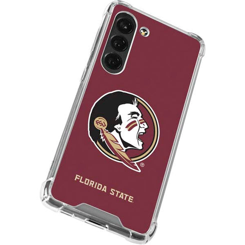 Florida State FSU Seminoles Galaxy S23 Clear Case