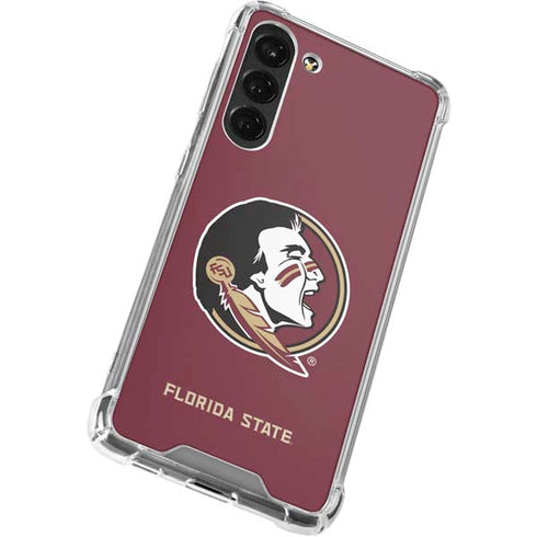 Florida State FSU Seminoles Galaxy S23 Plus Clear Case