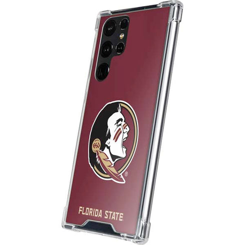 Florida State FSU Seminoles Galaxy S23 Ultra Clear Case