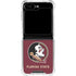 Florida State FSU Seminoles Galaxy Z Flip5 5G Clear Case