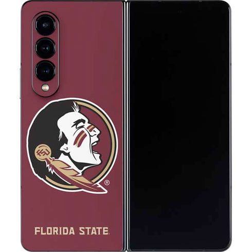 Florida State FSU Seminoles Galaxy Z Fold4 5G Skin