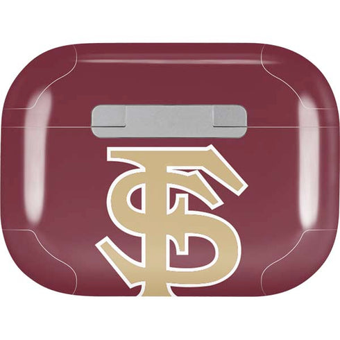 Florida State FSU Seminoles Initials AirPods Pro 2nd Gen Skin