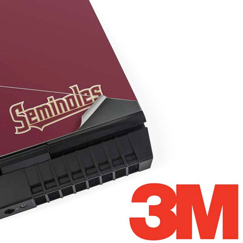 Florida State FSU Seminoles Initials Dell Alienware Skin