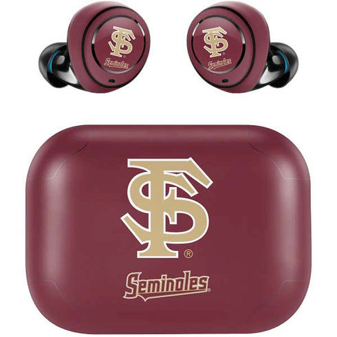 Florida State FSU Seminoles Initials Amazon Echo Buds Skin