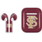 FSU Seminoles Initials Apple AirPods 2 Skin