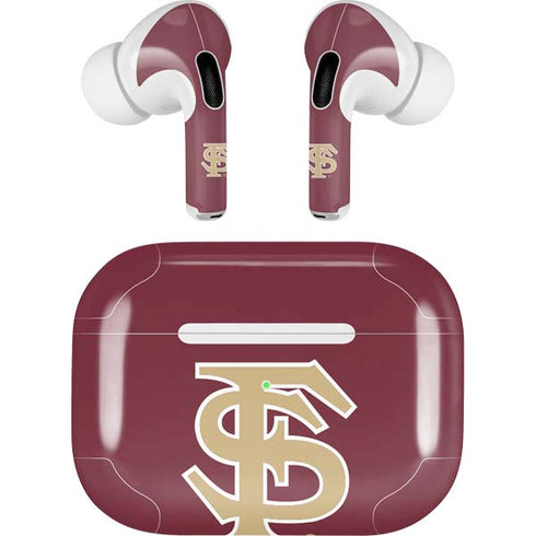 FSU Seminoles Initials Apple AirPods Pro Skin