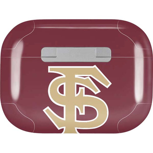 FSU Seminoles Initials Apple AirPods Pro Skin