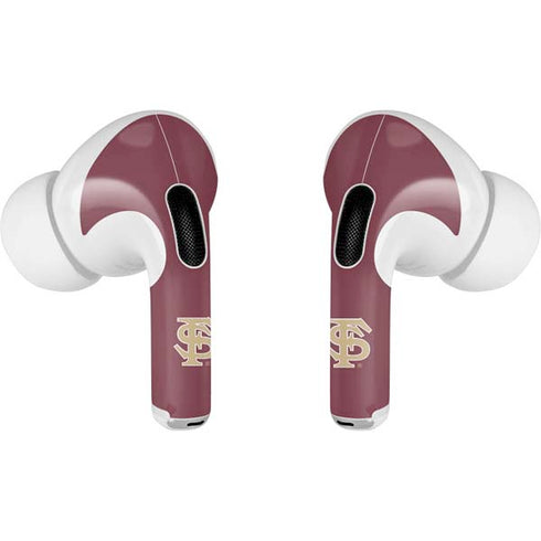 FSU Seminoles Initials Apple AirPods Pro Skin