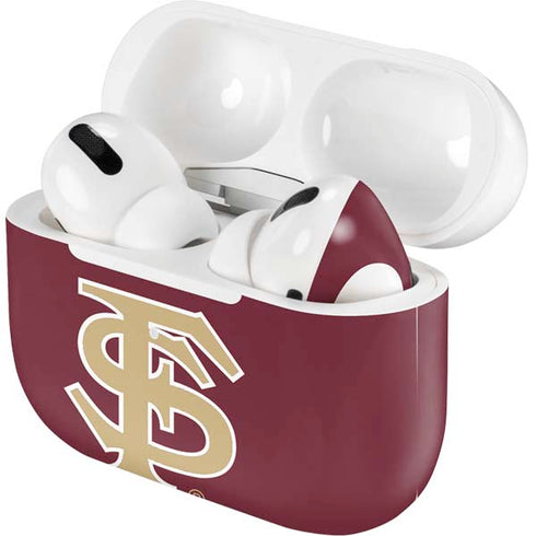 FSU Seminoles Initials Apple AirPods Pro Skin