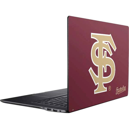 FSU Seminoles Initials Ativ Book 9 (15.6in 2014) Skin