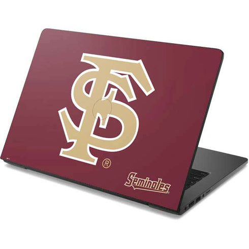 Florida State FSU Seminoles Initials Dell Chromebook Skin