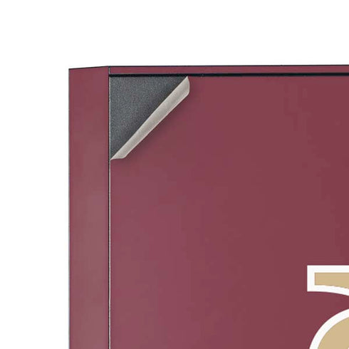 Florida State FSU Seminoles Initials Corsair 4000D Tempered Glass Mid-Tower ATX Case Skin