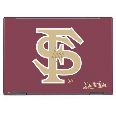 Florida State FSU Seminoles Initials HP Envy Skin