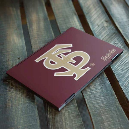 Florida State FSU Seminoles Initials HP Envy Skin