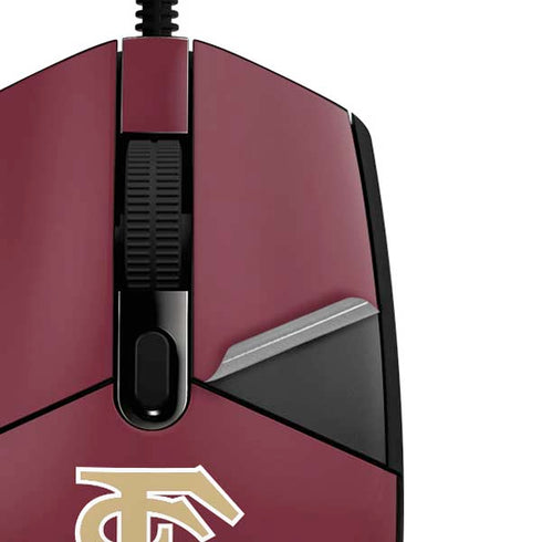 Florida State FSU Seminoles Initials G203 Prodigy RGB Wired Gaming Mouse Skin