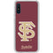 FSU Seminoles Initials Galaxy A10e Clear Case