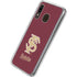 FSU Seminoles Initials Galaxy A20 Clear Case